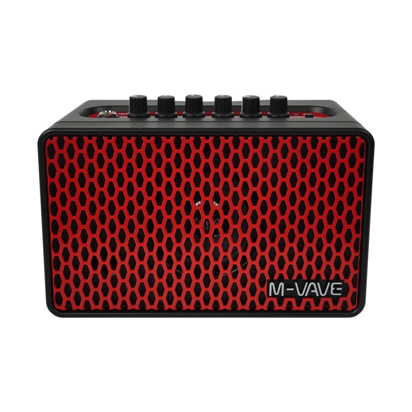 M-VAVE SP100 Speaker 10W Electric Guitar Speaker Built-in Box Head Box Simulates Outdoor Performance Portable Mini Speaker Gifts