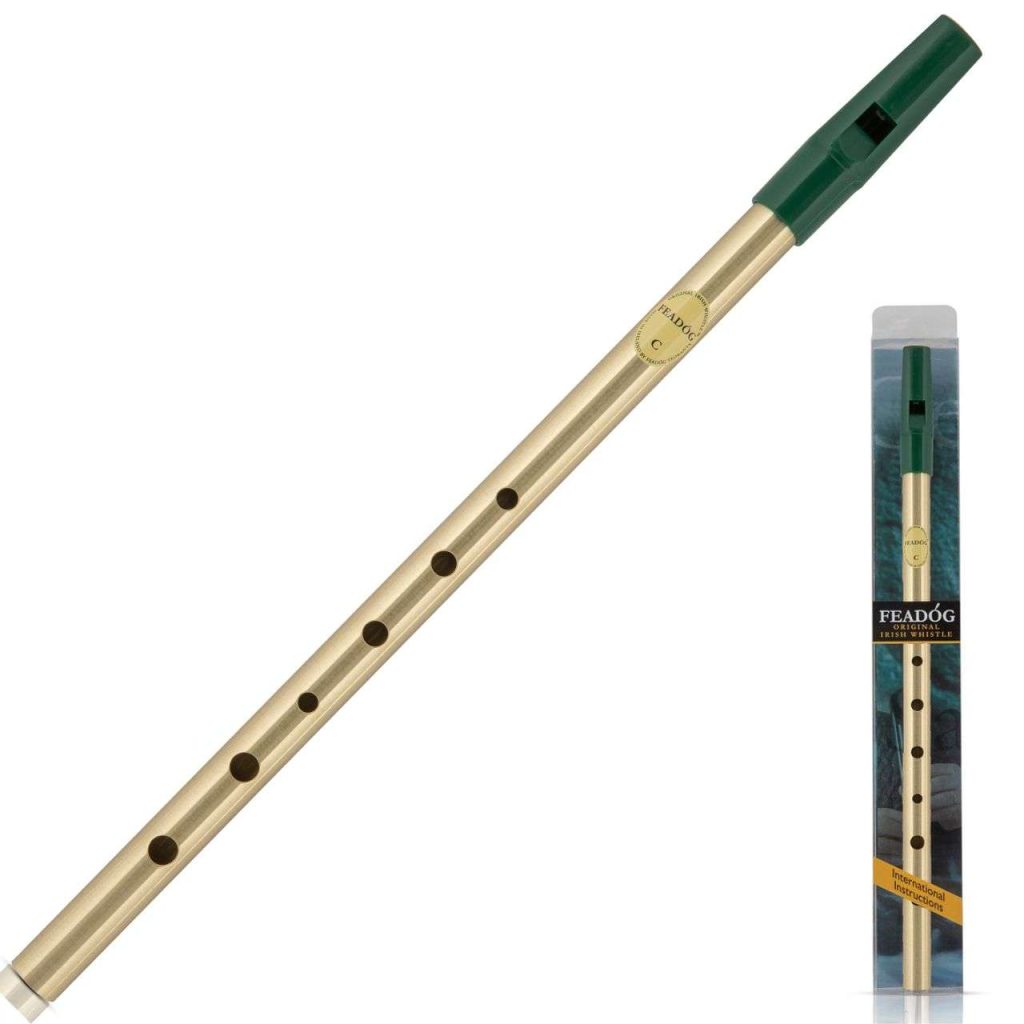 Feadog Brass C Whistle, FW20A