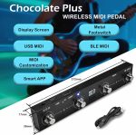 M-VAVE Chocolate Plus Wireless MIDI Foot Controller 4 Buttons BT Rechargeable, APP Control - Image 5