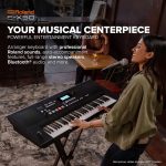 Roland E-X50 Electronic Arranger Keyboard – Easy-to-use | Stereo Speakers | Bluetooth | Professional Roland Sounds | Mic Input | Auto-accompaniment Function - Image 7
