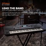 Roland E-X50 Electronic Arranger Keyboard – Easy-to-use | Stereo Speakers | Bluetooth | Professional Roland Sounds | Mic Input | Auto-accompaniment Function - Image 4