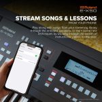 Roland E-X50 Electronic Arranger Keyboard – Easy-to-use | Stereo Speakers | Bluetooth | Professional Roland Sounds | Mic Input | Auto-accompaniment Function - Image 3