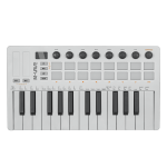 M-VAVE SMK25-II 25-Key Portable MIDI Keyboard Controller | Wireless & USB MIDI Controller