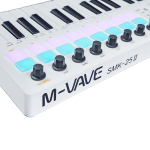 M-VAVE SMK25-II 25-Key Portable MIDI Keyboard Controller | Wireless & USB MIDI Controller - Image 3