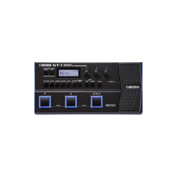 BOSS GT-1 | Compact Guitar Effects Processor | Packed with Iconic Amps & Effects | Premium Sound Engine | Ideal for Beginner Guitarists | Durable & Lightweight | FREE Pro Patches via BOSS Tone Central
