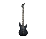 Jackson JS3 Spectra Bass Guitar - Gloss Black Bundle with Cable, Tuner, Strap, Picks, and Austin Bazaar Instructional DVD