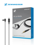 Sennheiser XS Lav Mobile Omnidirectional Lavalier Microphone with 2M Cable TRRS 3.5mm Connector