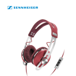 Sennheiser Momentum On-Ear Headphone with Smart Remote with Mic-Red