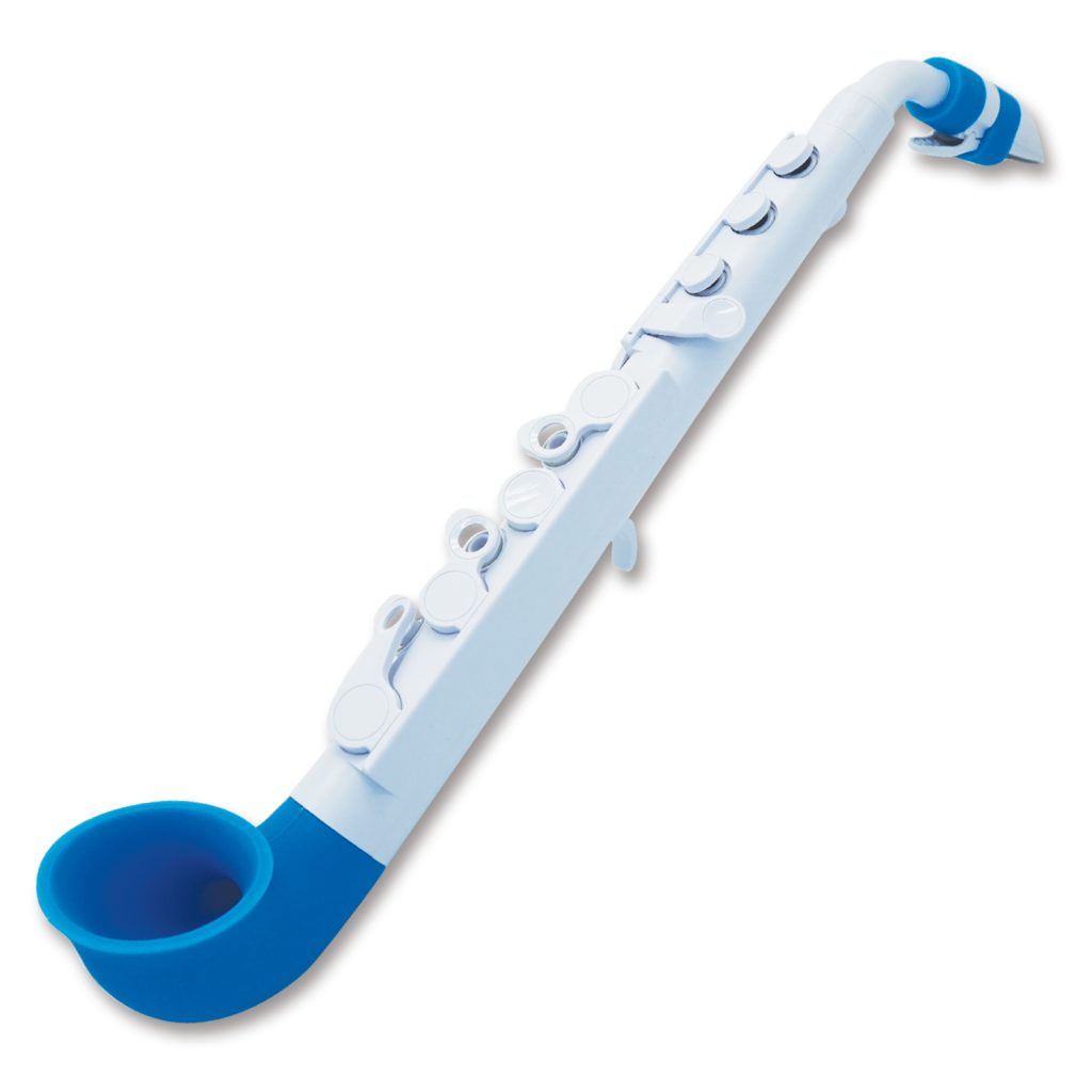 Nuvo jSAX Saxophone white-blue 2.0