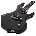 ESP GUITARS ESP F-10 Metal Electric Guitar Kit Black with Gig Bag - Image 4