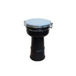 Professional Aluminum Alloy Darbuka Drum Doumbek with PVC Drum Head