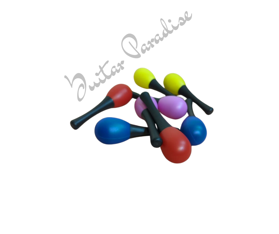 Guitar Paradise (22) Egg Maracas – Pair Hand percussion - Image 1