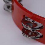 Tambourine Half Moon Power-2 Tamb Double Row Metal Jingle Tambourine Musical Instruments - Image 2