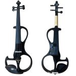 Professional Electric Violin with Brazil Wood Bow Spruce Face and Maple Back/Side Acoustic Playing Instrument - Image 3