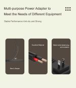 Casio 9.5V 1A AC/DC Power Supply Adapter for Casio Piano Keyboard ADE95100LU/B SA-46 SA-47 SA76 SA-77 SA-78 CTK-2080 CTK-2550 CTK-3200 CTK-3500 LK-265 LK-280 CT-X700 CT-X800 CT-S300 Charger Cable (6 FT) - Image 4