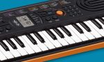 Casio SA-76 Mini Keyboard 44 Keys Black/Orange - Image 7