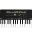 Casiotone Mini Keyboard SA-51 with Piano tones, Black