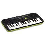Casio SA-46 32 Mini Keys Musical Keyboard with Piano tones, Black/Green - Image 3