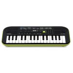 Casio SA-46 32 Mini Keys Musical Keyboard with Piano tones, Black/Green - Image 2