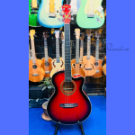 Adam Smith AD-101 C Buffalo Pure Acoustic Guitar – BK Buffalo & RD BK Buffalo Colors