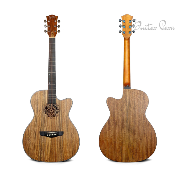 Deviser LS-180-40 Cutaway Acoustic Guitar – Walnut Body, Matte Finish (40")
