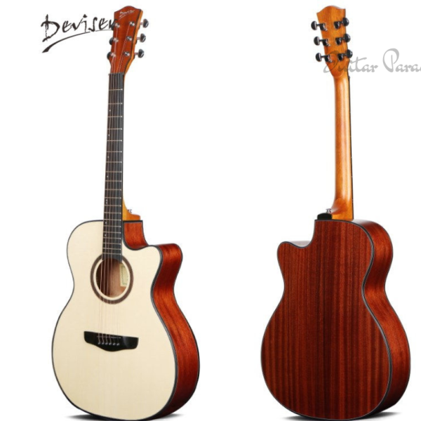 Deviser LS-560-40 Acoustic Guitar – Spruce Top, Sapele Back & Sides (40")