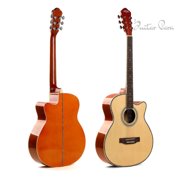 Caravan Music HS-4020 Acoustic Guitar – Linden Body, Mahogany Neck (40")