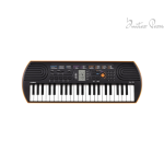 Casio SA-76 Mini Keyboard 44 Keys Black/Orange