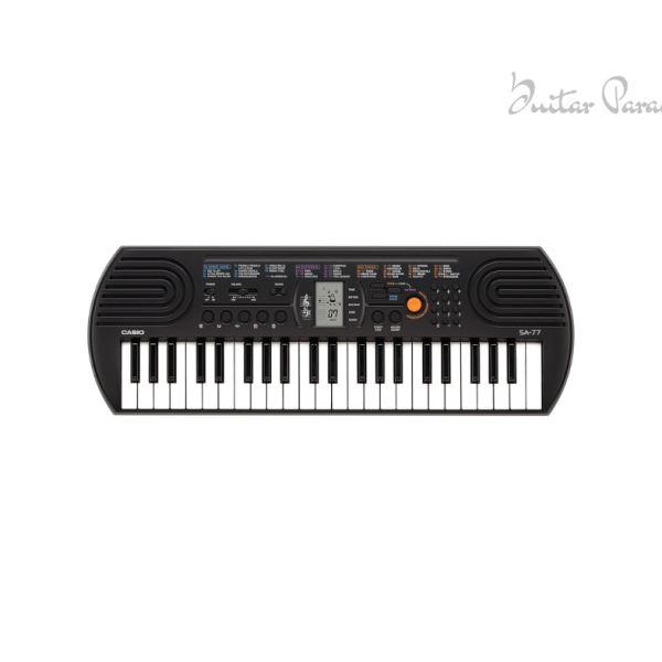 Casio SA-77 Keyboard, Black (Grey)