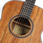 Deviser LS-150 40" Acoustic Guitar – Walnut Body with Richlite Fingerboard - Image 5