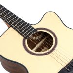 Deviser LS-570-40 Cutaway Acoustic Guitar – Spruce Top, Hickory Back & Sides (40") - Image 3