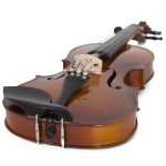 Cecilio 4/4 CVN-300 Ebony Fitted Solid Wood Violin - Image 4