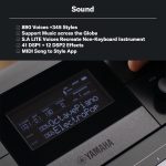Yamaha PSR-E583 61-key Portable Keyboard - Image 9