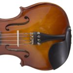 Cecilio 4/4 CVN-300 Ebony Fitted Solid Wood Violin - Image 6