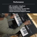 Yamaha PSR-E483 61-key Portable Keyboard - Image 3