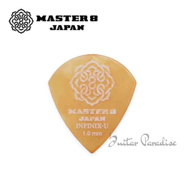 MASTER 8 JAPAN INFINIX-U Hard Grip Jazz 1.0mm (IFU-JZ100) Premium Guitar Pick