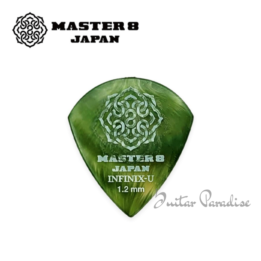 MASTER 8 JAPAN INFINIX-U Hard Grip Jazz 1.2mm (IFU-JZ120) Premium Guitar Pick