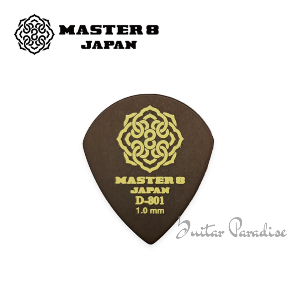 MASTER 8 JAPAN D-801 Jazz 1.0mm (D801-JZ100) Premium Guitar Pick