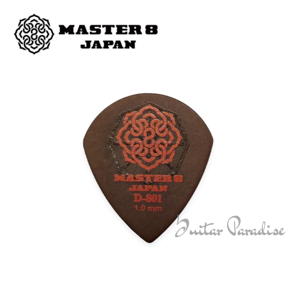 MASTER 8 JAPAN D-801 Hard Grip Jazz 1.0mm (D801S-JZ100) Premium Guitar Pick