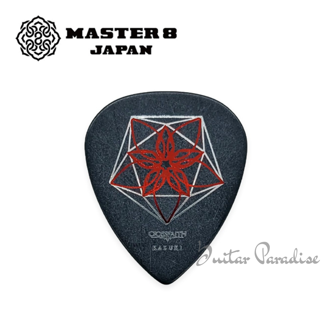 MASTER 8 JAPAN Artist Series CROSSFAITH KAZUKI Model 0.8mm (CFKAZUKI1-080) Premium Guitar Pick MASTER 8 JAPAN Artist Series CROSSFAITH KAZUKI Model 0.8mm (CFKAZUKI1-080) Premium Guitar Pick