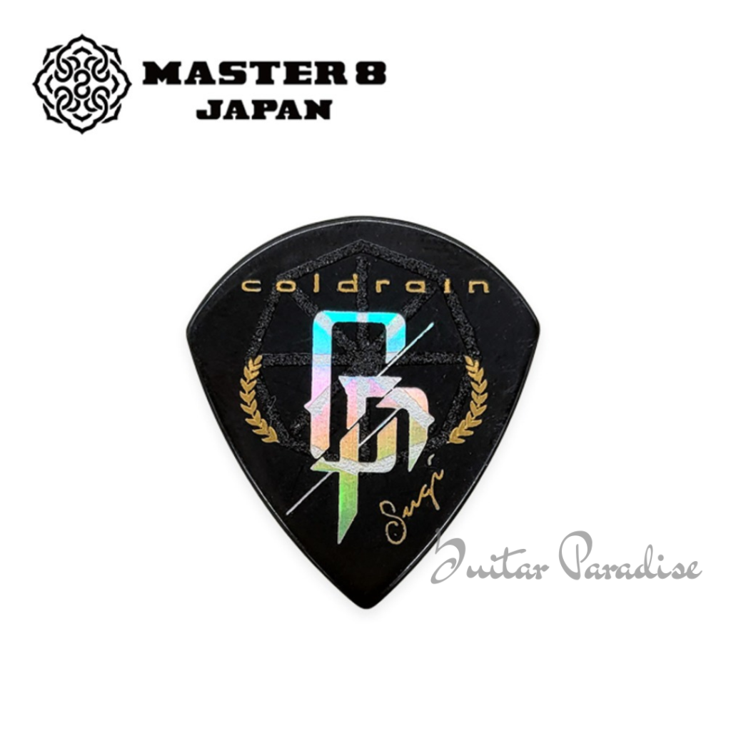 MASTER 8 JAPAN Artist Series COLDRAIN SUGI Model 1.0mm (CRSUGI1-100) Premium Guitar Pick