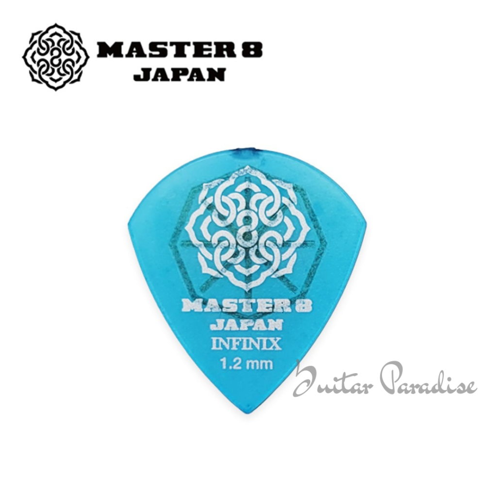 MASTER 8 JAPAN INFINIX Hard Grip Jazz 1.2mm (IFS-JZ120) Premium Guitar Pick