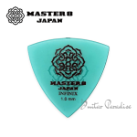 MASTER 8 JAPAN INFINIX Hard Polish Rubber Grip Triangle 1.0mm (IFHPR-TR100) Japanese Premium Guitar Pick