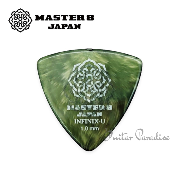 MASTER 8 JAPAN INFINIX-U Hard Grip Triangle 1.0mm (IFU-TR100) Premium Guitar Pick