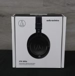 Audio-Technica ATH-M60X On-Ear Closed-Back Dynamic Professional Studio Monitor Headphones Black