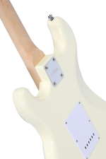 SAGA Standard HWH Electric Guitar – High-Gloss Arctic White - Image 4