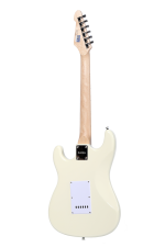 SAGA Standard HWH Electric Guitar – High-Gloss Arctic White - Image 2
