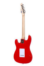 SAGA Standard HRE Electric Guitar – High-Gloss Fiesta Red - Image 2