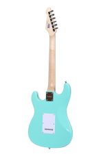 SAGA Standard HGR Electric Guitar – High-Gloss Surf Green - Image 2