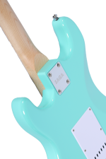 SAGA Standard HGR Electric Guitar – High-Gloss Surf Green - Image 4